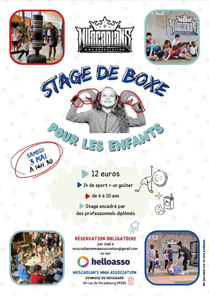 stage de boxe