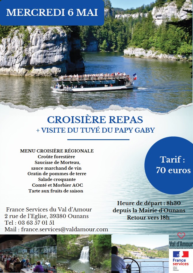 croisière repas