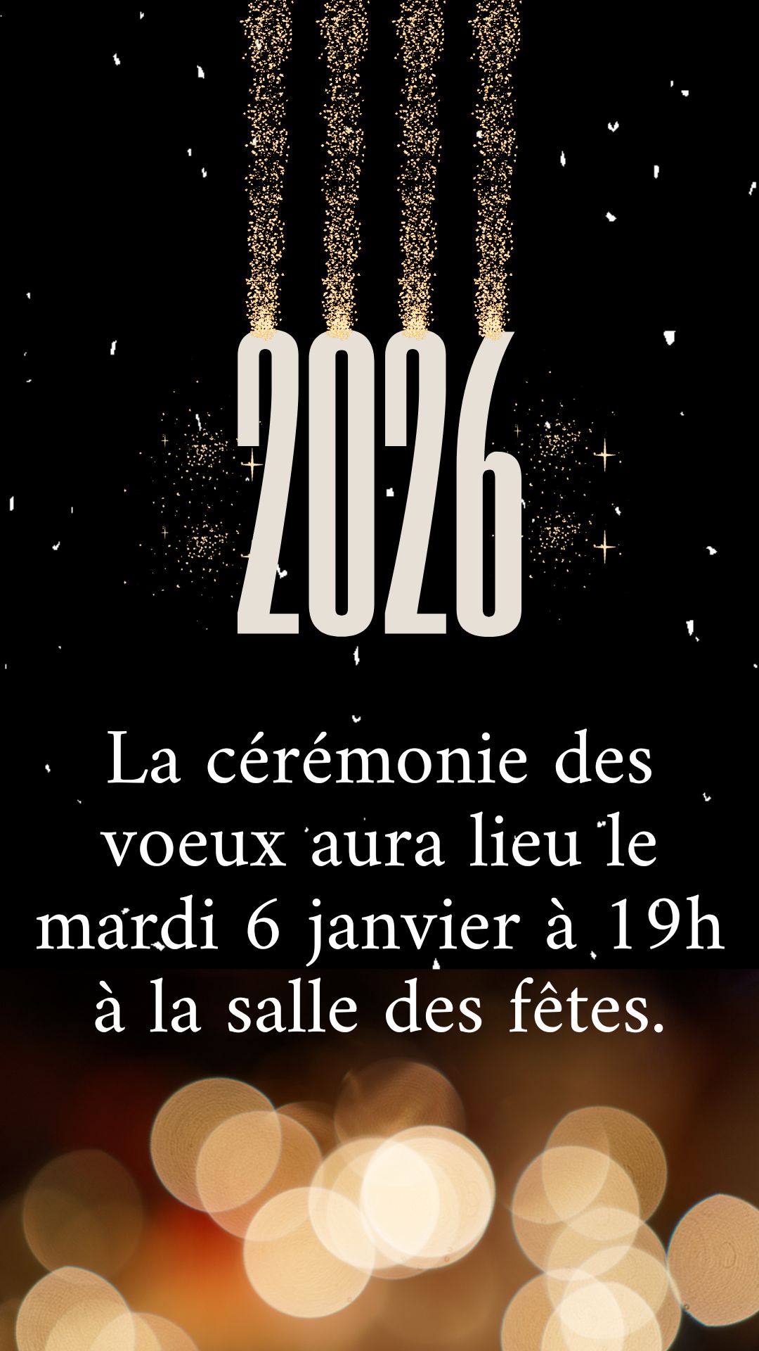 cérémonie des voeux