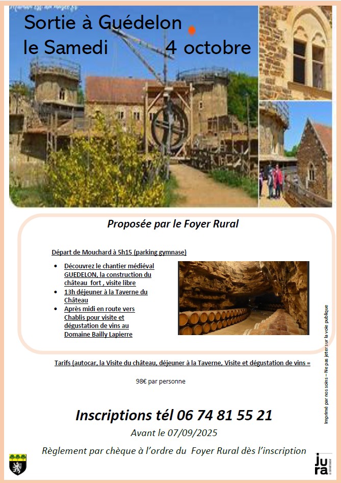 sortie Guédelon